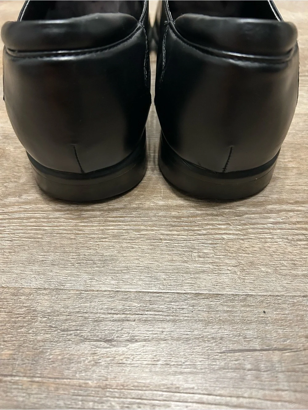 Donald J. Pliner Rex Stretch Men’s Size 11 -11.5 Black Slip-On Leather Loafers